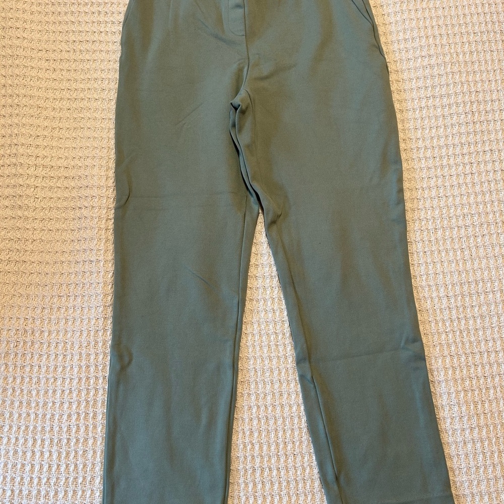 Christian Siriano Green Chinos Classic Fit